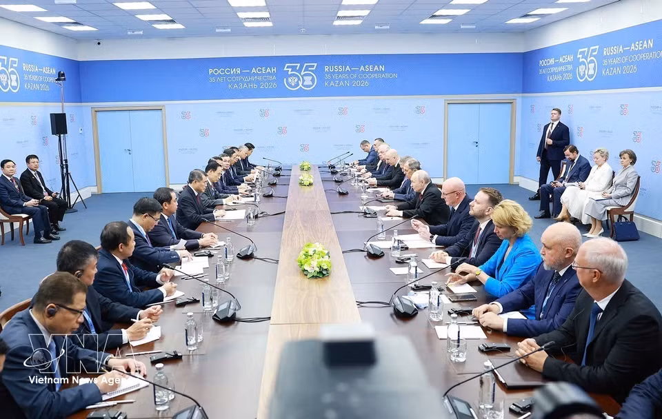 Gallery - Prime Minister Le Minh Hung meets Russian President Vladimir Putin - image 9