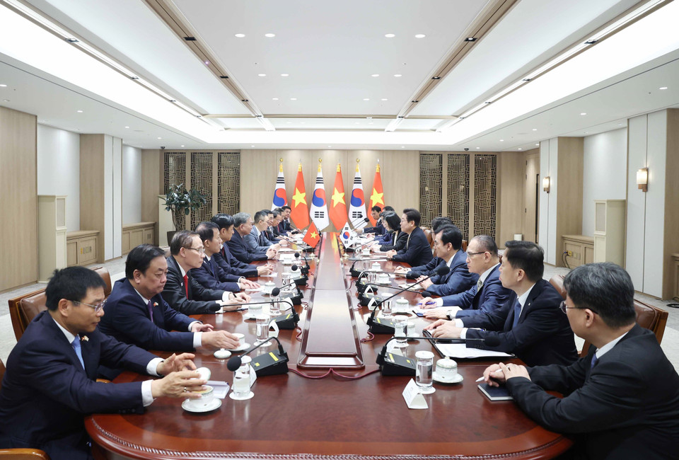 General Secretary To Lam holds talks with Republic of Korean President Lee Jae Myung in Seoul, August 11, 2025 (Photo: VNA)