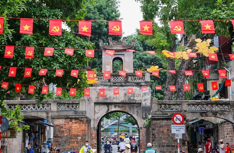 O Quan Chuong Gate, Hoan Kiem District (Photo: VNA)