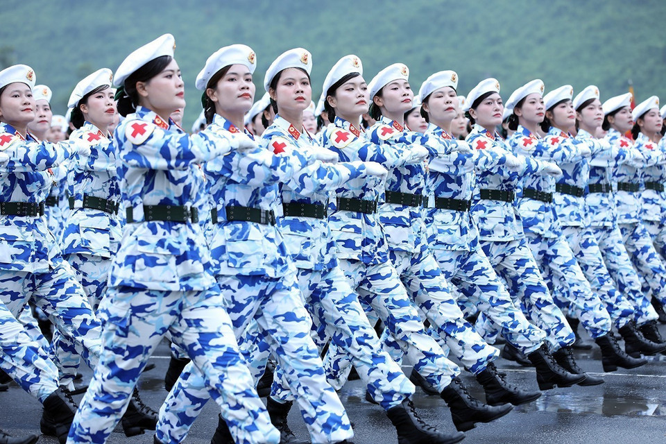Female military medical officers. (Photo: VNA)