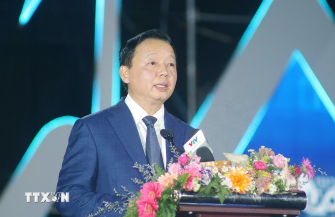 Deputy Prime Minister Tran Hong Ha speaks at the opening ceremony. (Photo: VNA) Deputy Prime Minister Tran Hong Ha speaks at the opening ceremony. (Photo: VNA)
