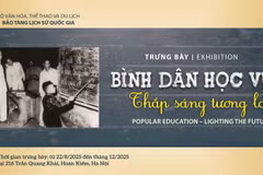 The exhibition spotlights Vietnam’s mass literacy drive on 80th National Day (Photo: baotanglichsu)