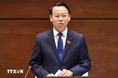 Do Duc Duy, member of the Party Central Committee, member of the Government Party Committee, Secretary of the Party Committee of the Ministry of Agriculture and Environment, and Agriculture and Environment Minister, violated Party regulations and State laws in performing assigned duties during his tenure as Deputy Secretary of the Yen Bai provincial Party Committee, Secretary of the Party Civil Affairs Board, and Chairman of the People's Committee of Yen Bai province (Photo: VNA)