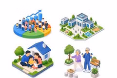 Social targets for 2030, 2035 and 2045