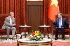 Top Vietnamese leader receives German Bundestag Vice President