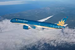A Vietnam Airlines plane (Photo: VNA)