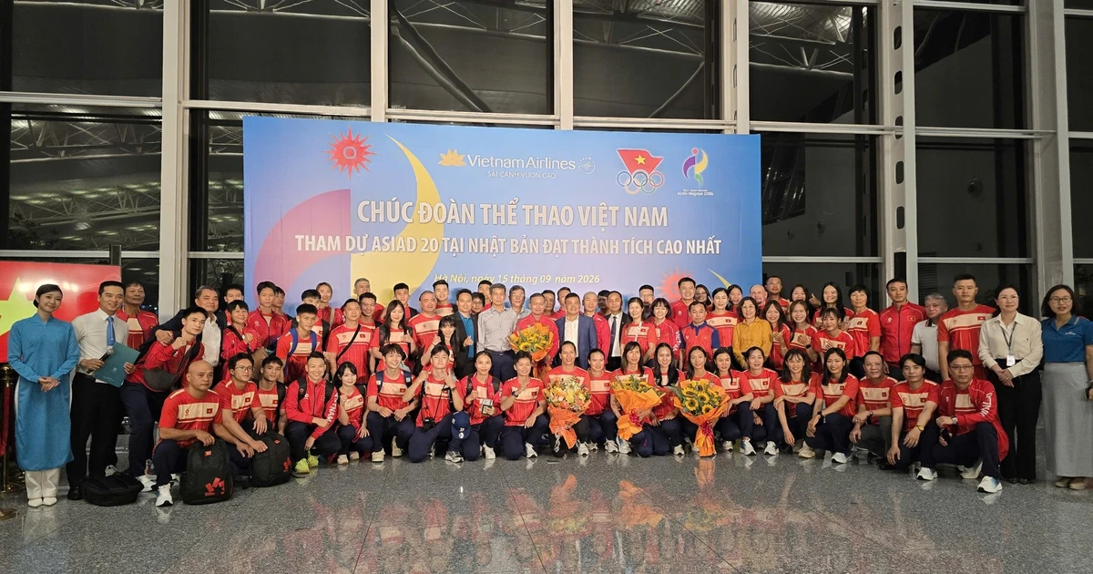 Vietnamese sports delegation departs for ASIAD 20
