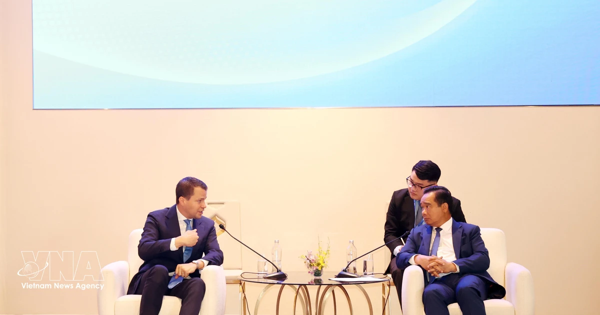 Ho Chi Minh City official welcomes WEF Managing Director