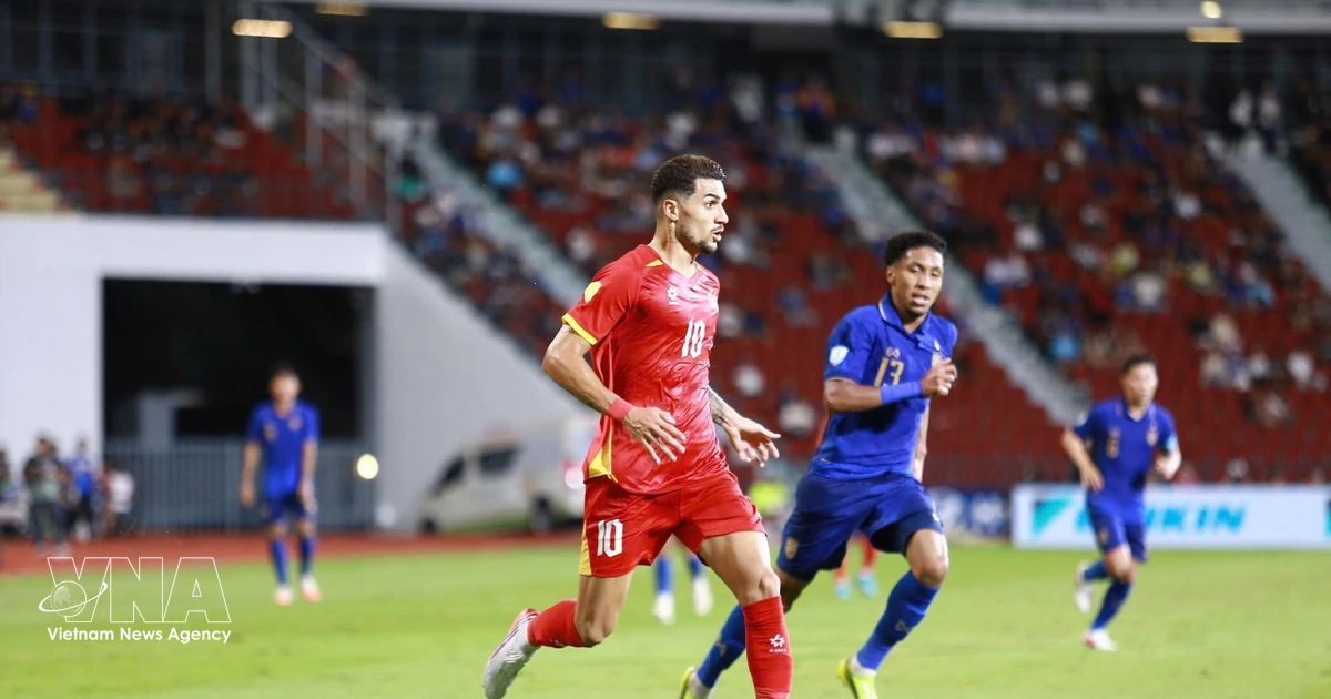 Vietnam beat Thailand 2-0 in first leg of ASEAN Cup 2026 final