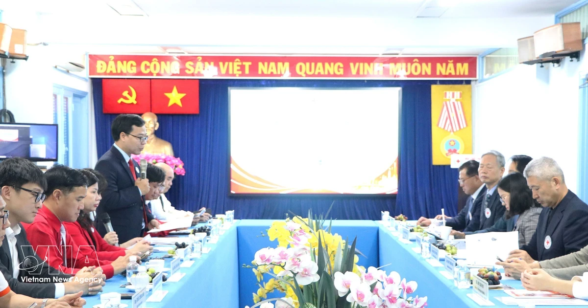 Ho Chi Minh City, Incheon Red Cross societies strengthen humanitarian cooperation