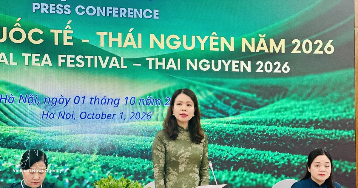 Thai Nguyen International Tea Festival 2026 to feature major events