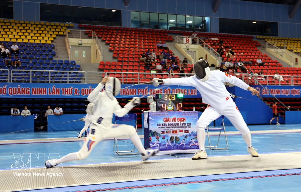 Over 180 fencers compete at Southeast Asian Fencing Championships 2026