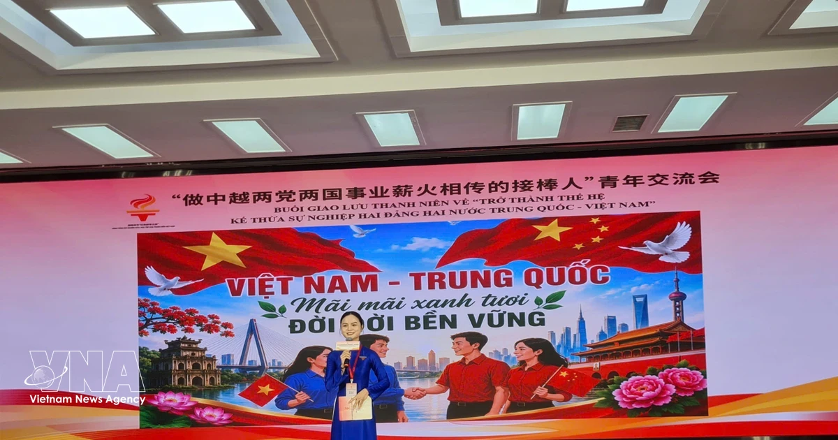 Vietnamese, Chinese youth carry forward bilateral friendship
