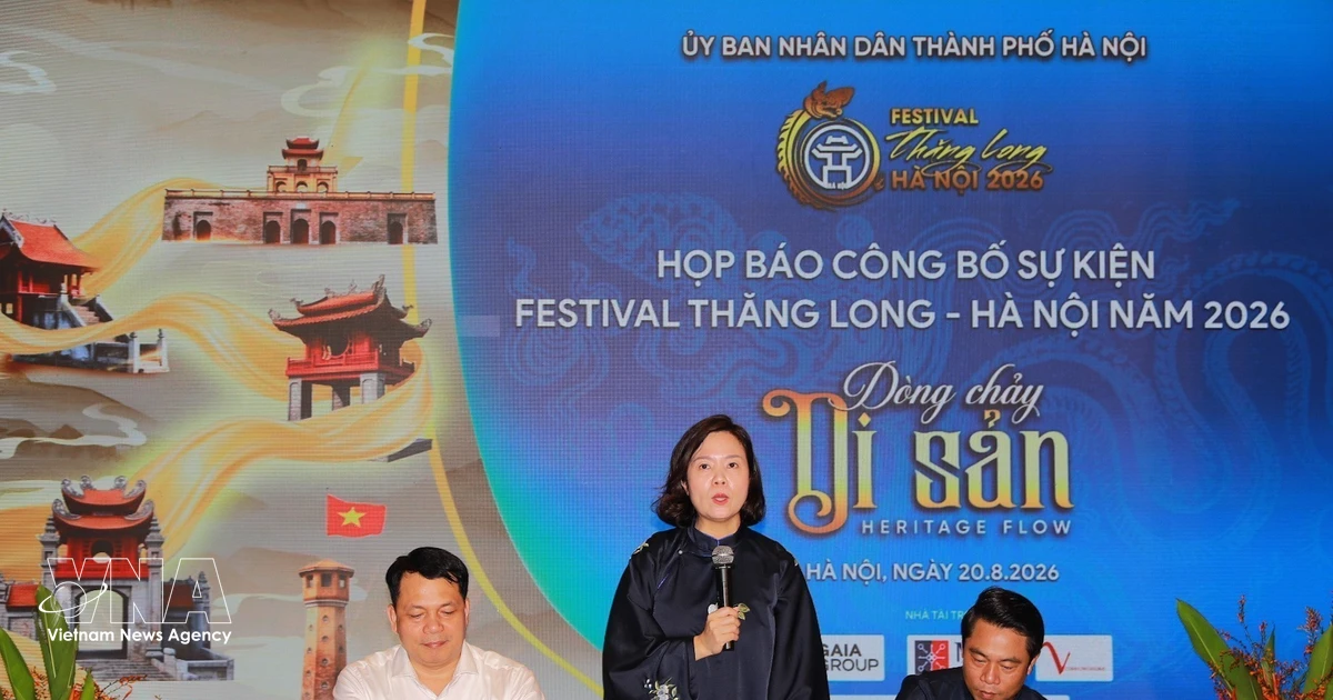 Thang Long – Hanoi Festival 2026 slated for September 11–20