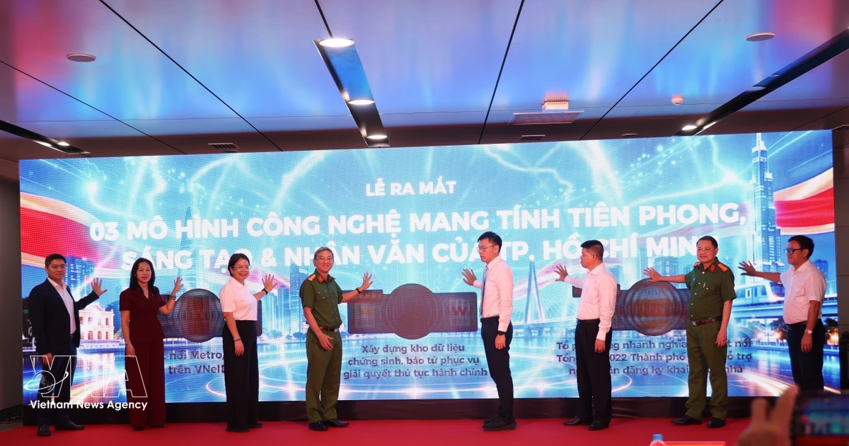 Ho Chi Minh City launches three digital transformation models to improve public services