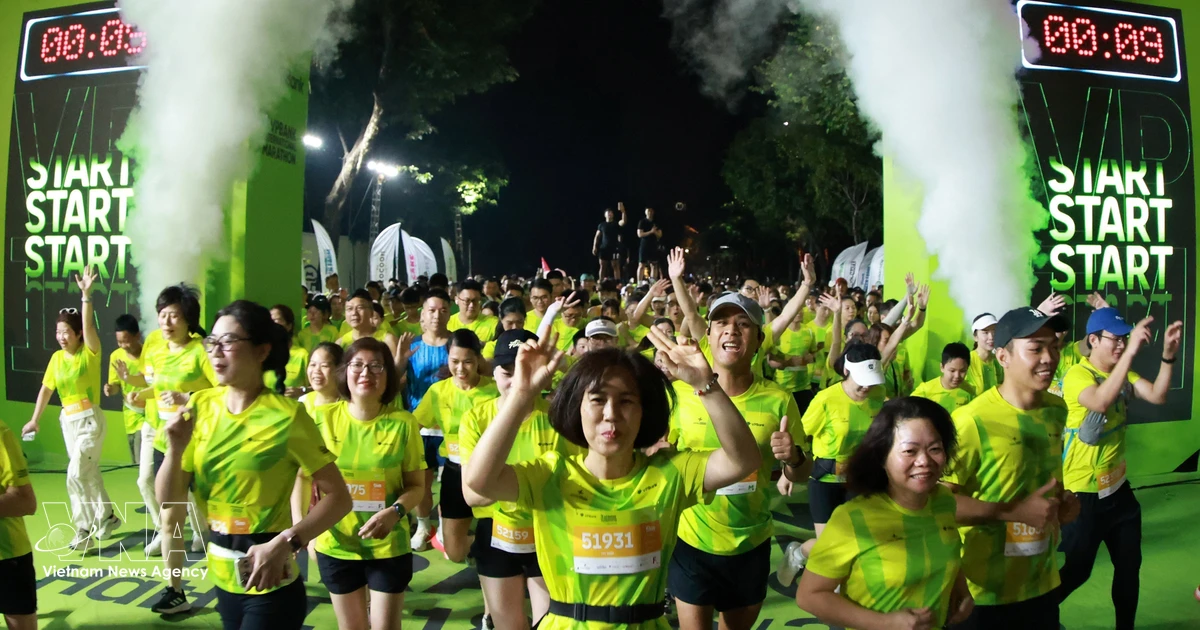 Over 11,000 runners combine sport with cultural journey through Hanoi