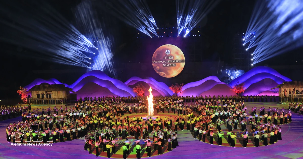 Muong Lo Festival 2026 opens with grand Xoe dance performance