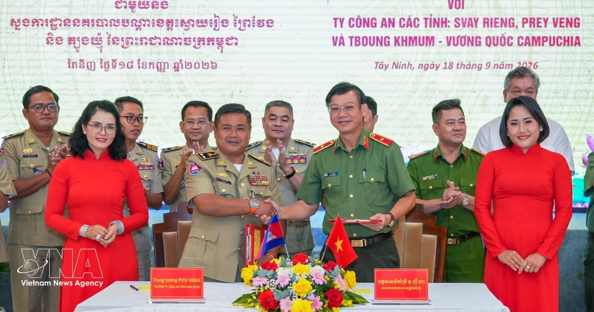 Vietnam, Cambodia border police strengthen security cooperation