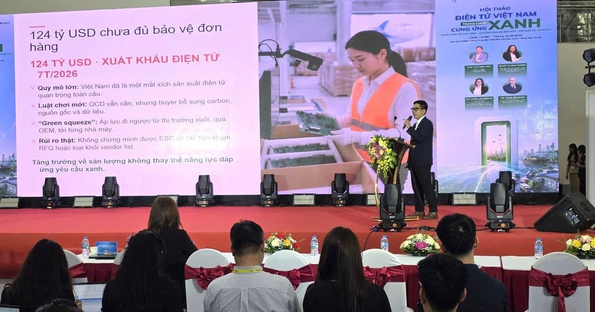 Vietnam’s electronics industry faces demands from greening global supply chains
