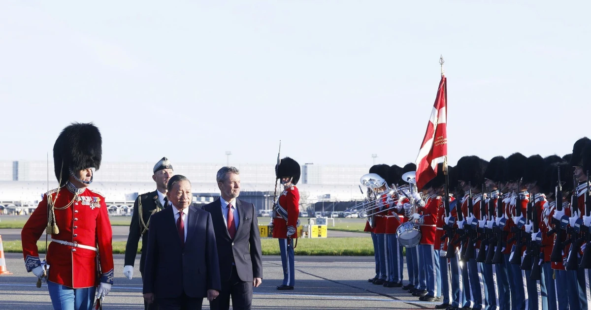 Top Vietnamese leader, Danish King reaffirm commitment to stronger bilateral ties