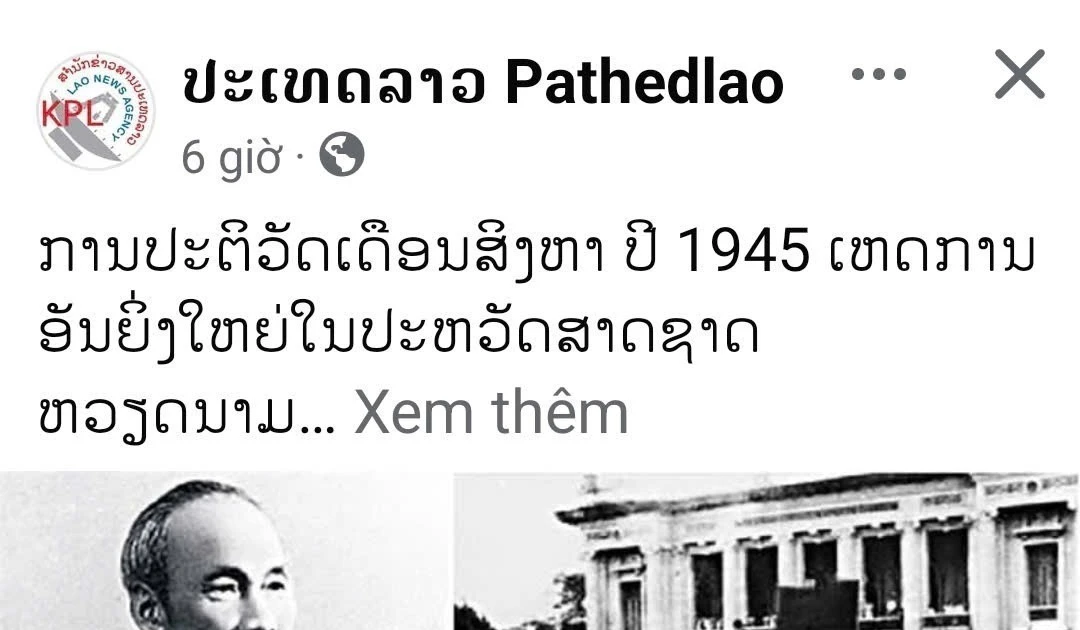 Lao media spotlight enduring value of Vietnam's August Revolution