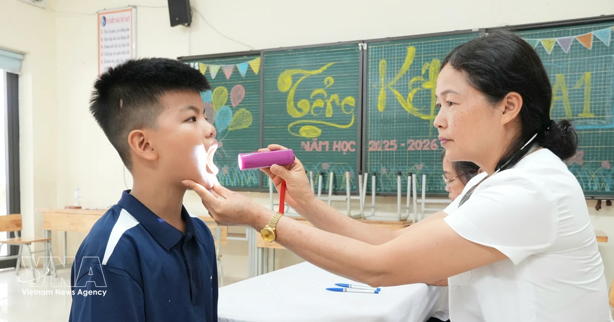 Free health checkups for children ahead of new school year