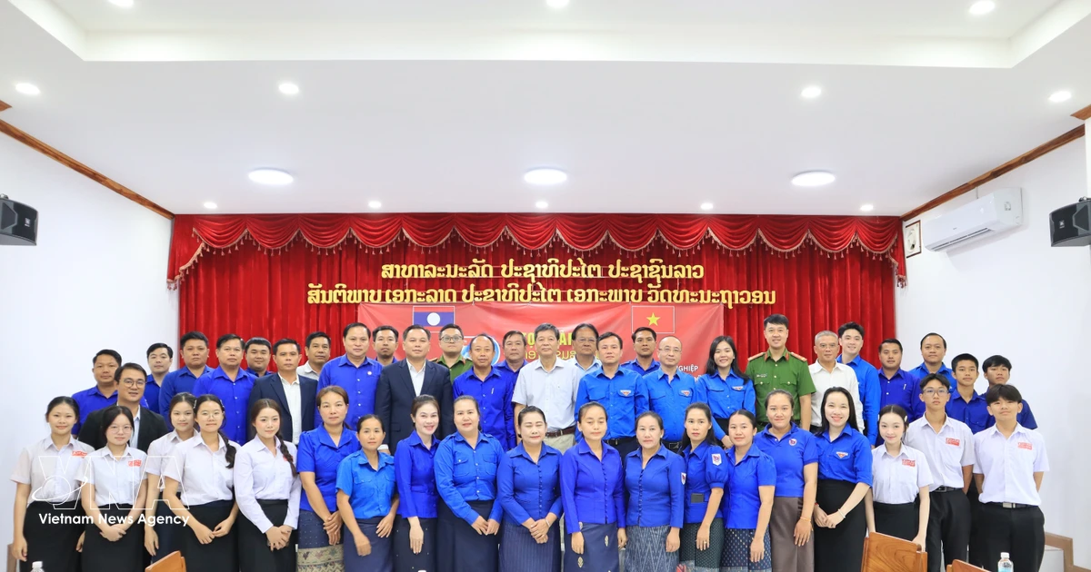 Vietnamese, Lao youth strengthen cooperation, solidarity