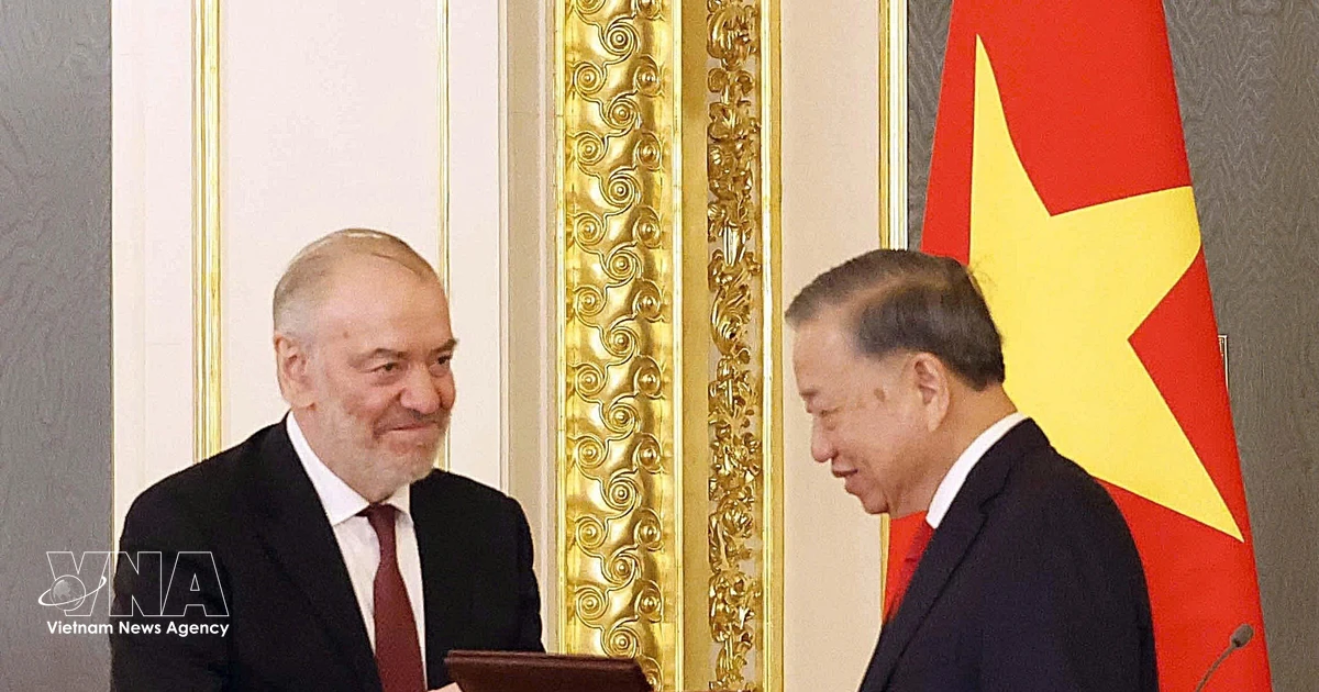Top leader of Vietnam honoured with 2026 Lev Tolstoy International Peace Prize