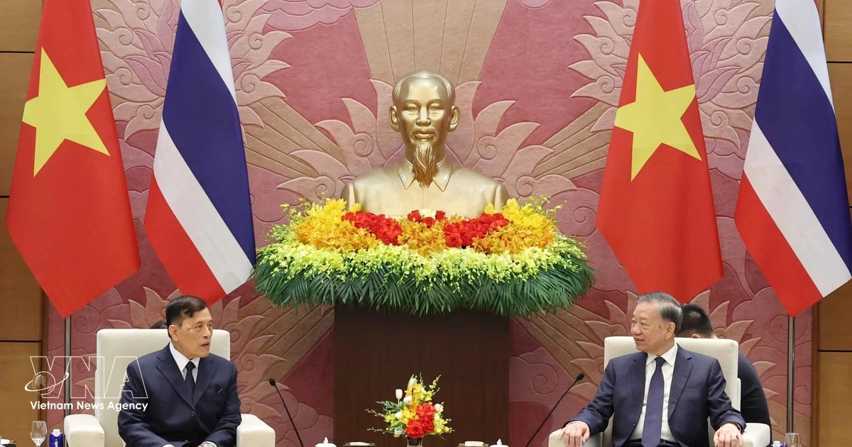 Vietnam attaches great importance to comprehensive cooperation with Thailand: Top leader