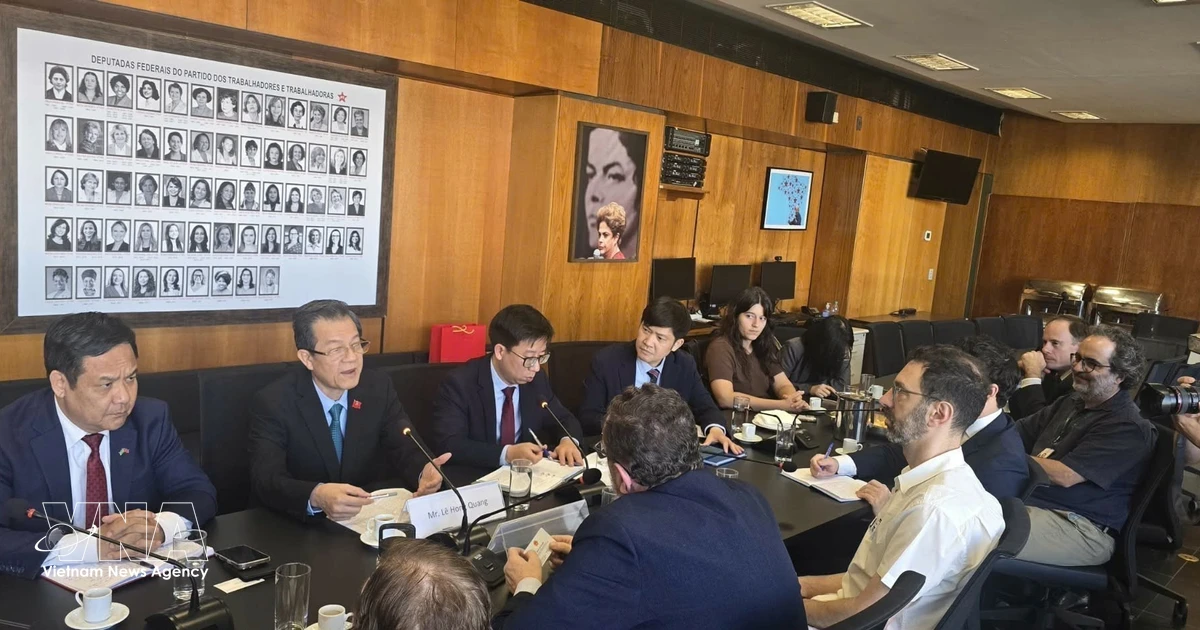 Communist Party of Vietnam strengthens ties with Brazilian political forces