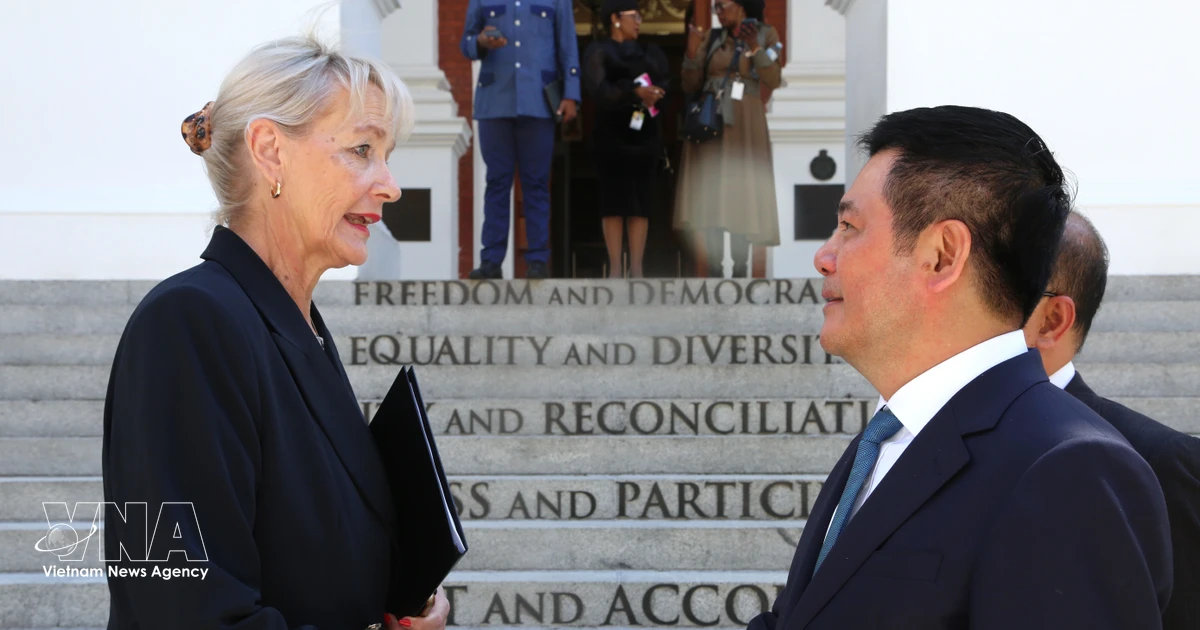 Vietnam, South Africa pledge to elevate parliamentary cooperation, connect Asia-Africa gateways