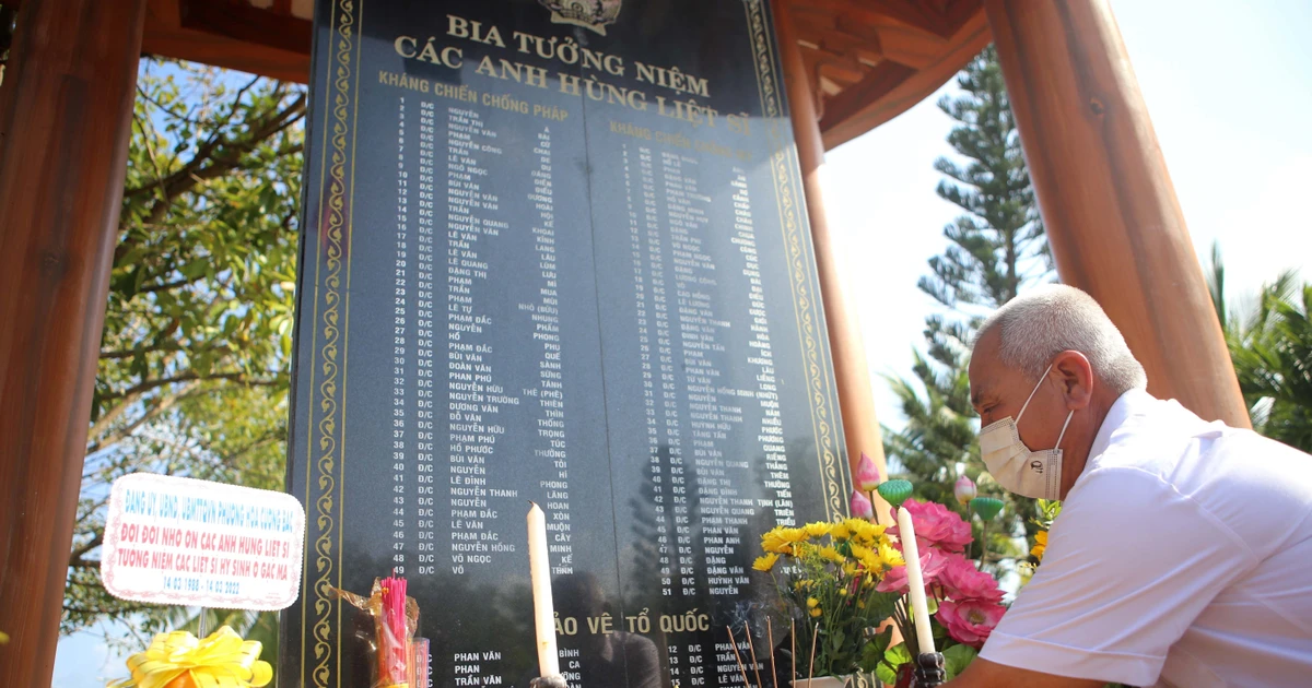 Gac Ma soldiers remembered in ceremony in Da Nang
