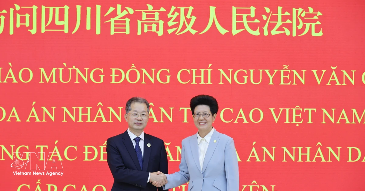 Vietnam, China share experience in judicial reform, digital transformation