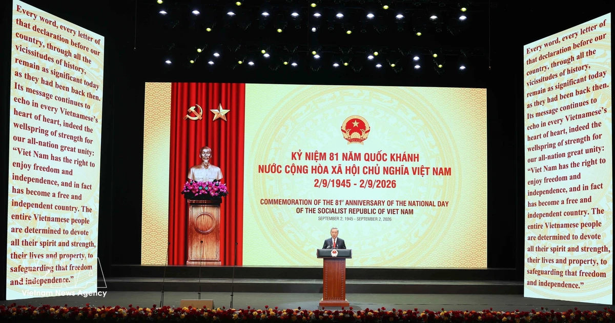 Top leader chairs ceremony marking 81st National Day in Hanoi