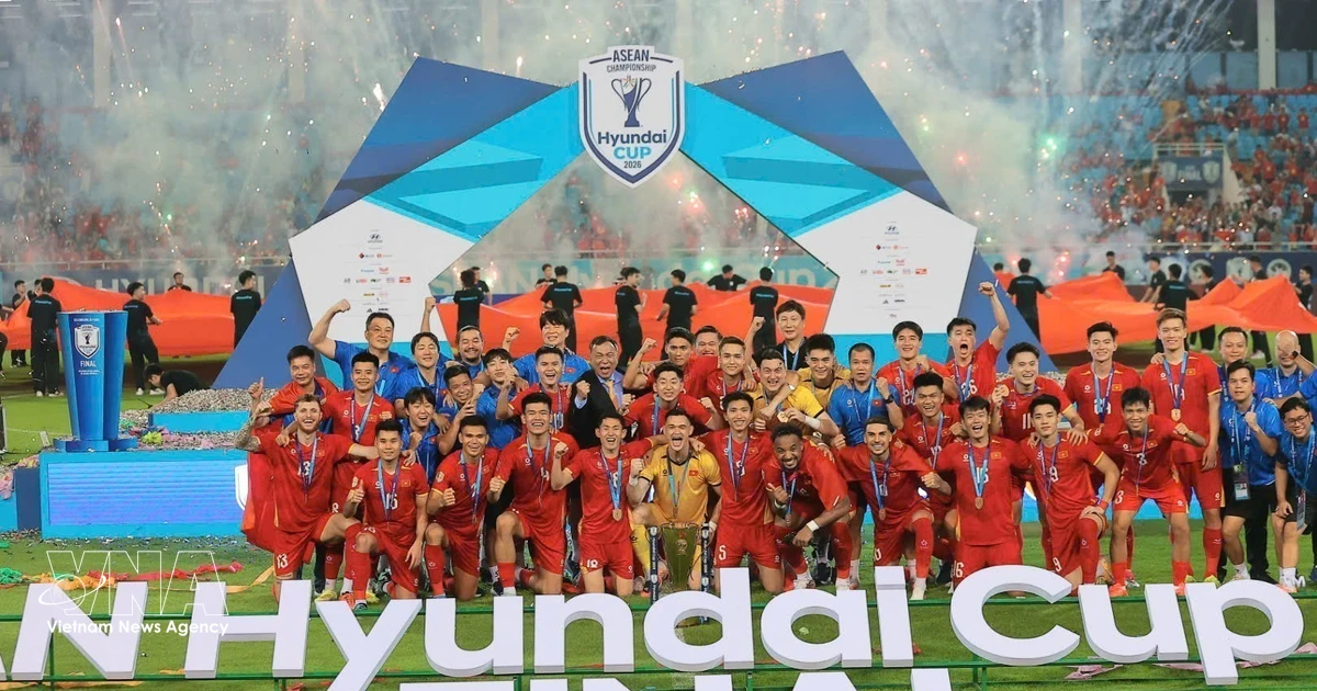 Government awards 300 million VND to Vietnam men's national football team
