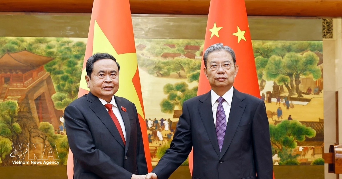 National Assembly President holds talks with China’s top legislator