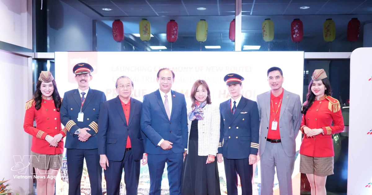 Vietjet launches Prague–Hanoi route