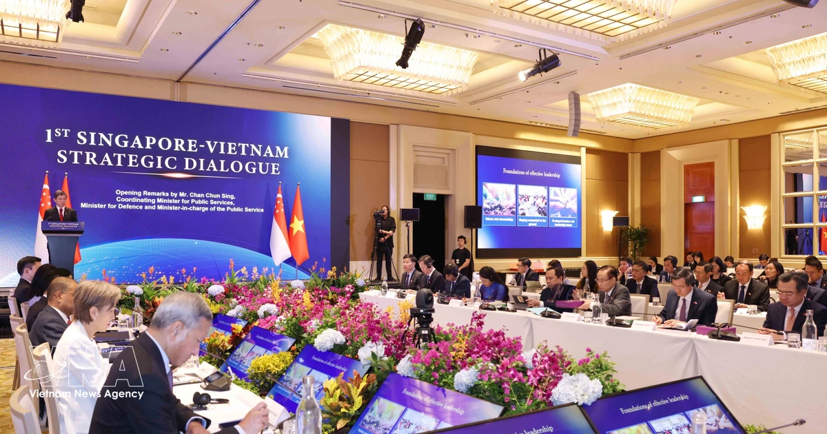 Vietnam, Singapore seek to make technology a strategic cooperation pillar