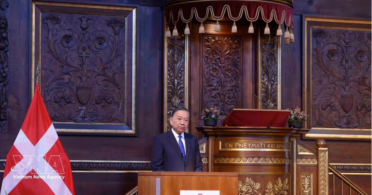 Top Vietnamese leader's policy speech at University of Copenhagen