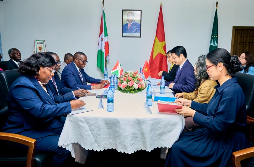 Vietnam, Burundi seek to deepen multifaceted cooperation