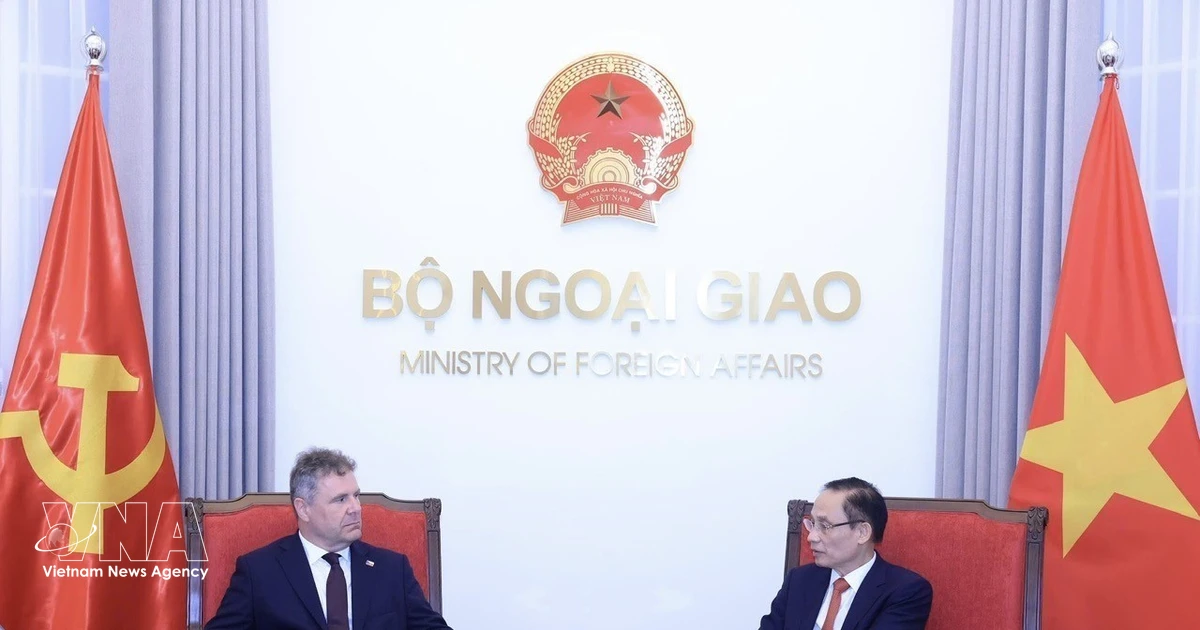 Vietnam, Czech Republic seek to deepen multifaceted cooperation