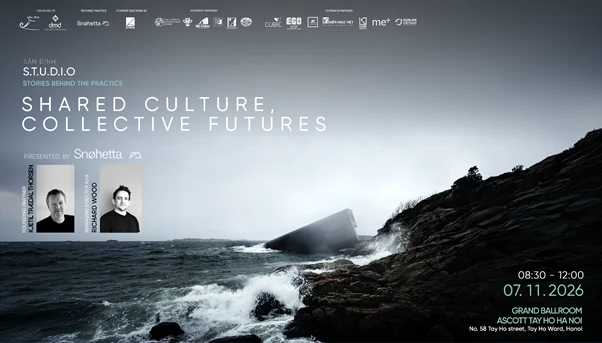San Dinh S.T.U.D.I.O Talk #01: A dialogue on architecture, culture and the future of cities