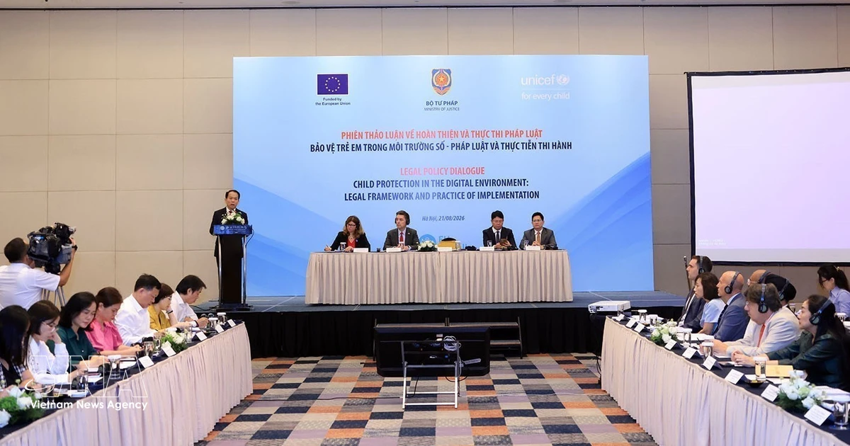 Dialogue stresses importance of building safe, child-friendly digital environment