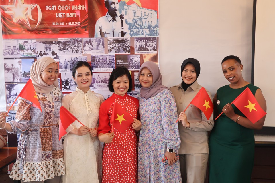 The event helps connect and popularise images of the Vietnamese people and nation to international friends. (Photo: VietnamPlus)