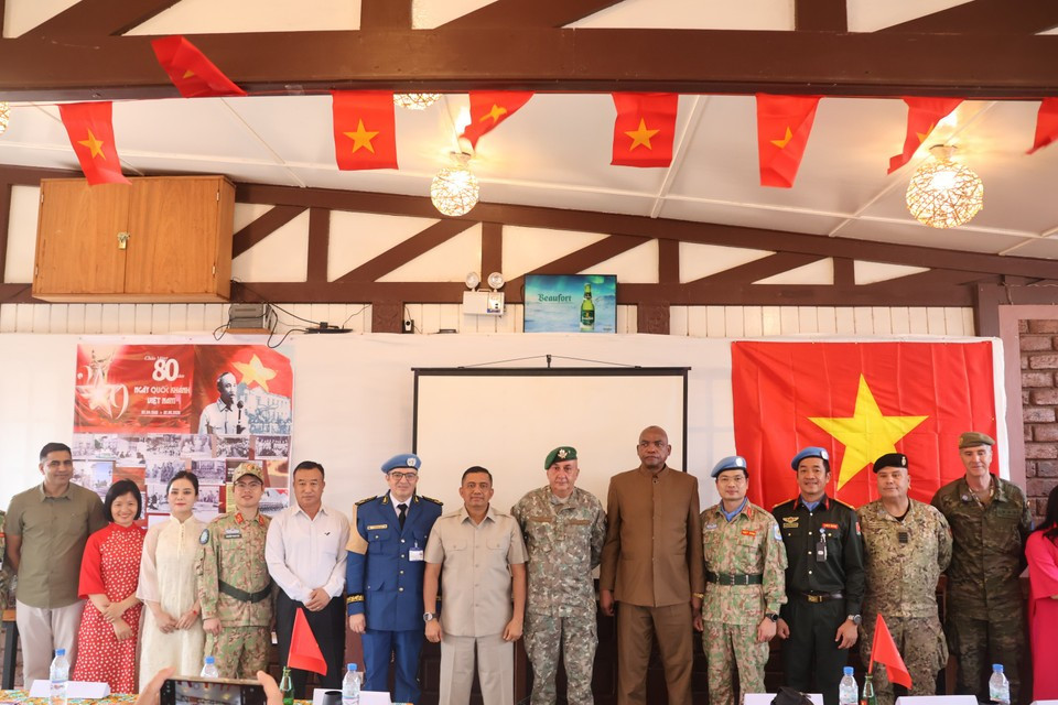 As the ceremony concludes, the memory of a Vietnam that stands for peace and independence lingers. (Photo: VietnamPlus)