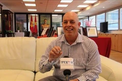 Chairman of the Israel – Vietnam Friendship Association and former Deputy Ambassador of Israel to Vietnam Eyal Buvilski (Photo: VNA)