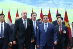 Vietnamese PM Pham Minh Chinh meets with visiting Hungarian President Sulyok Tamas