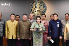 Thai Prime Minister Paetongtarn Shinawatra rejects rumours about a potential cabinet reshuffle. (Photo: The Nation)