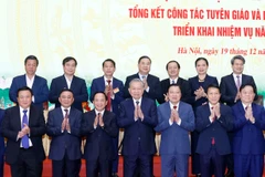 Party leader requests development of professional, dedicated staff for information, education, mass