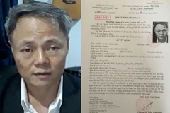 Doan Bao Chau is indicted on making, storing, disseminating or spreading information, documents and materials aimed at opposing the State of the Socialist Republic of Vietnam. (Photo: cand.com.vn)